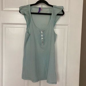 Emma & Sam Tank Top Blue Small